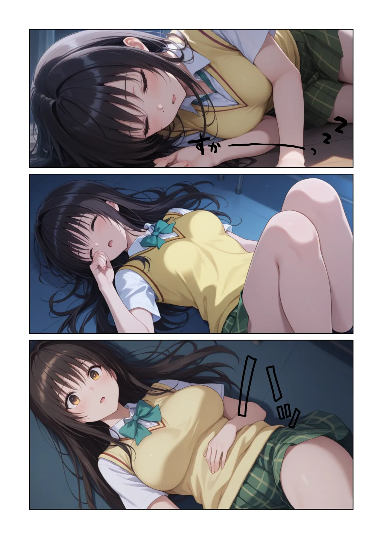 Nyanco Factory とらぶる 真夜中の校内で催眠支配 調教され快楽堕ち古川唯 - Image 12