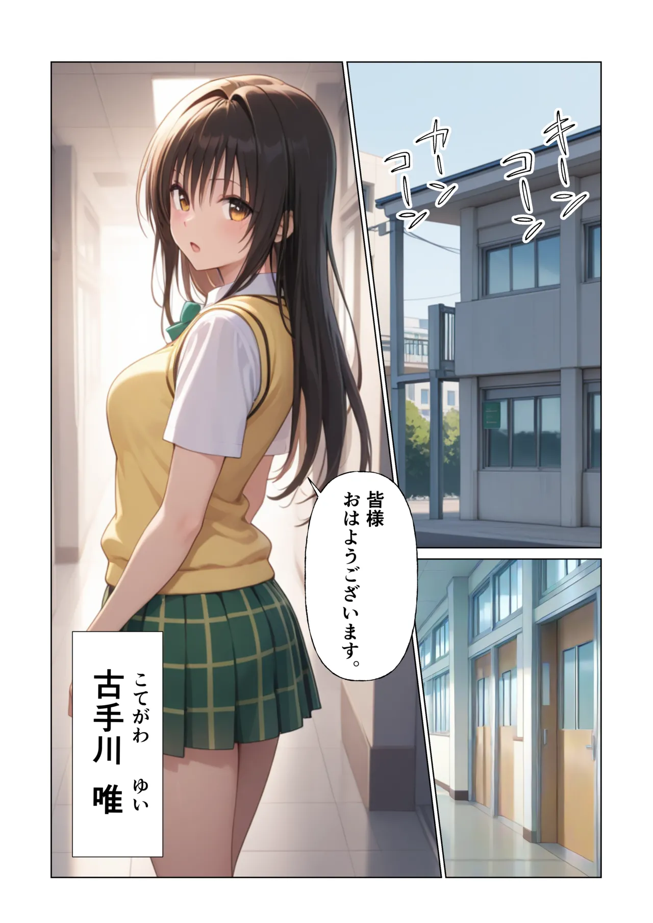 Nyanco Factory とらぶる 真夜中の校内で催眠支配 調教され快楽堕ち古川唯 - Image 2