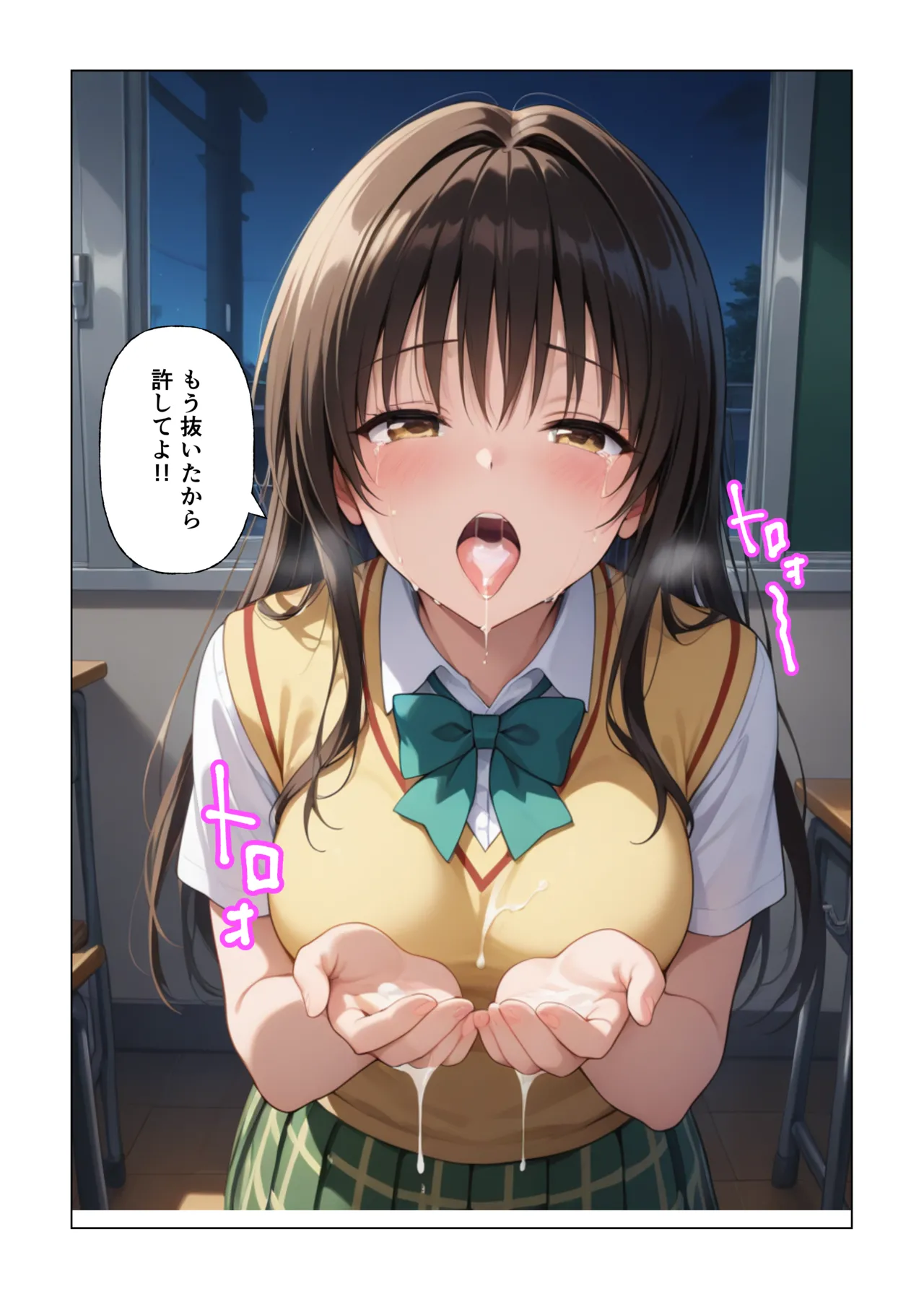 Nyanco Factory とらぶる 真夜中の校内で催眠支配 調教され快楽堕ち古川唯 - Image 26