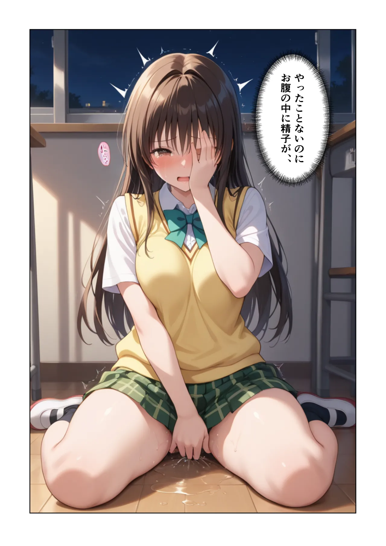 Nyanco Factory とらぶる 真夜中の校内で催眠支配 調教され快楽堕ち古川唯 - Image 31