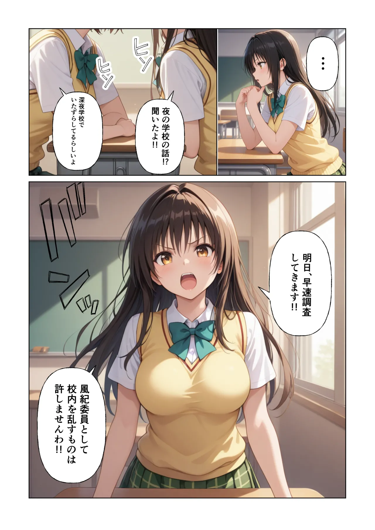 Nyanco Factory とらぶる 真夜中の校内で催眠支配 調教され快楽堕ち古川唯 - Image 4