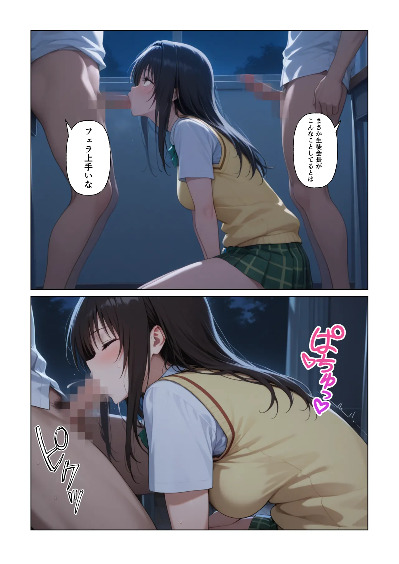 Nyanco Factory とらぶる 真夜中の校内で催眠支配 調教され快楽堕ち古川唯 - Image 51