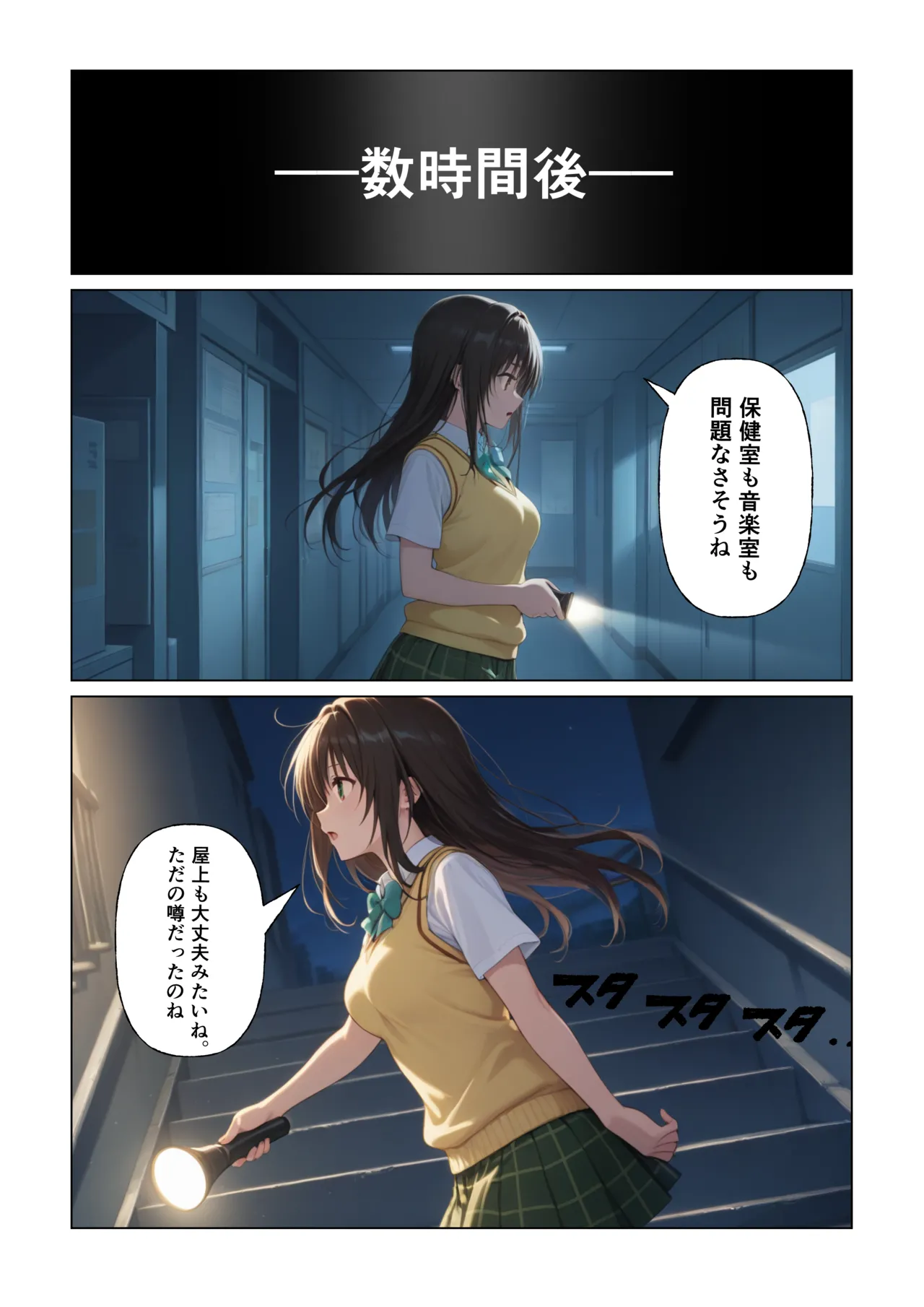 Nyanco Factory とらぶる 真夜中の校内で催眠支配 調教され快楽堕ち古川唯 - Image 7