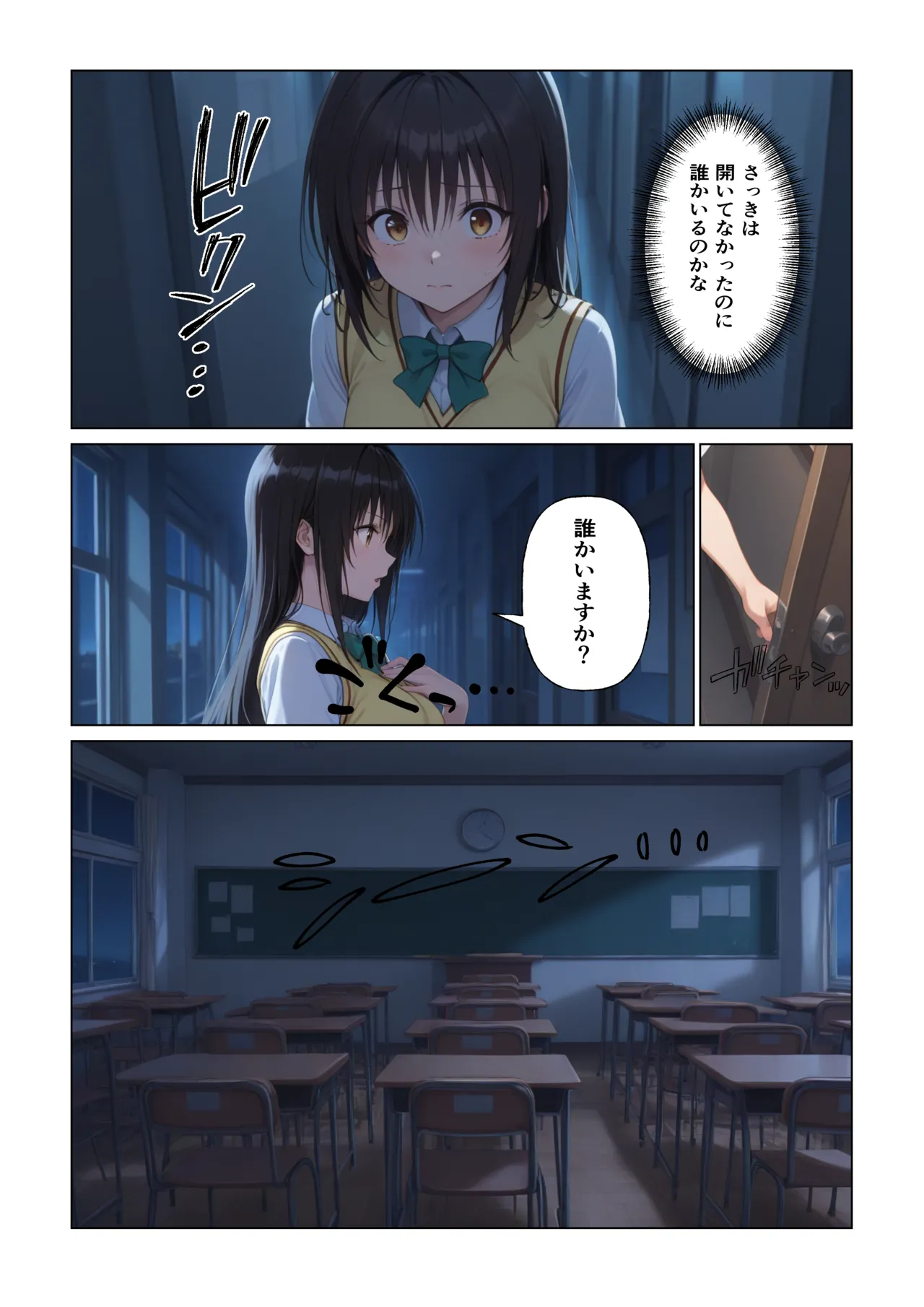 Nyanco Factory とらぶる 真夜中の校内で催眠支配 調教され快楽堕ち古川唯 - Image 9