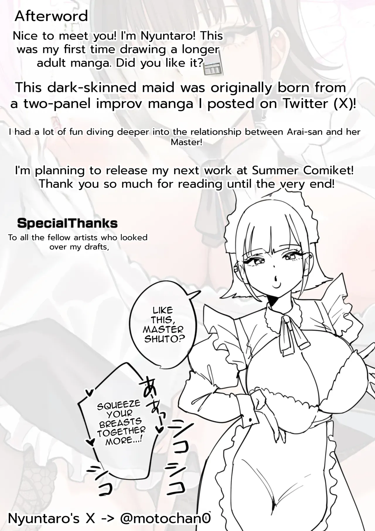 Nyuntaro Shouten Nyuntarou Downer Maid ga Shimo no Sewa mo Shite Kurerutte English - Image 58