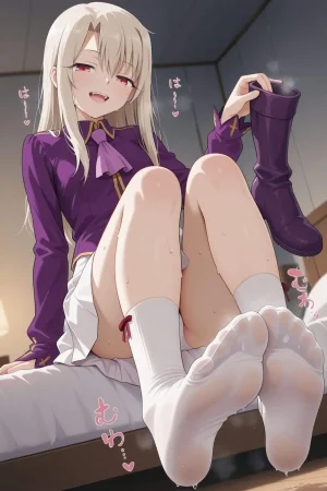 Ocha no ko Illya legs - Page 4