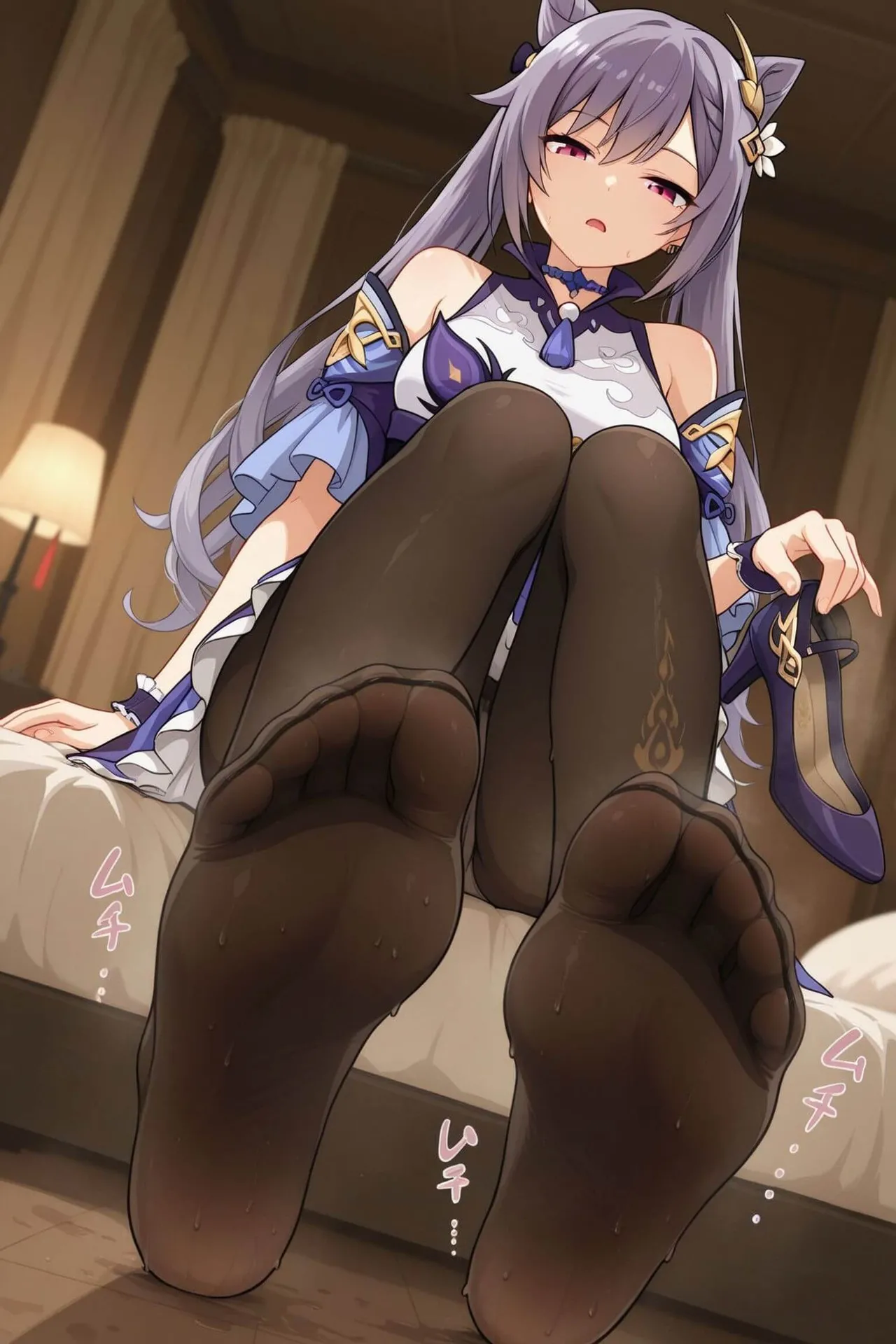 Ocha no ko Keqing legs - Image 2