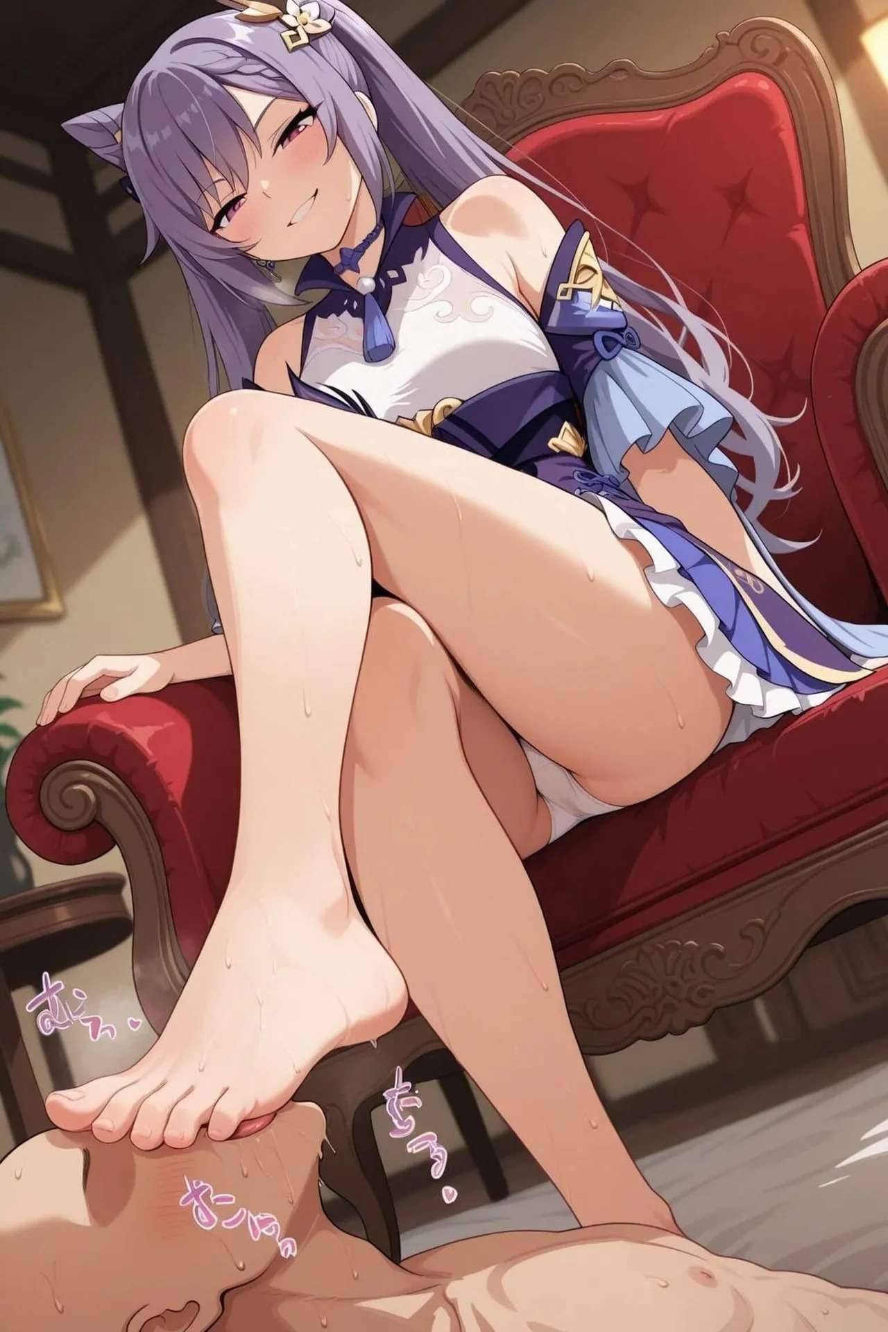 Ocha no ko Keqing legs - Image 91