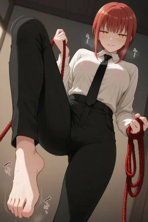 Ocha no ko Makima legs - Page 108