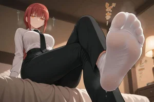 Ocha no ko Makima legs - Page 136