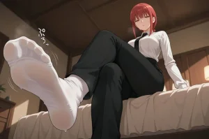 Ocha no ko Makima legs - Page 138