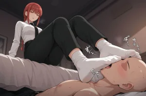 Ocha no ko Makima legs - Page 140