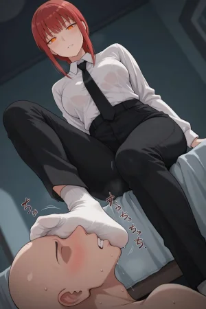 Ocha no ko Makima legs - Page 144