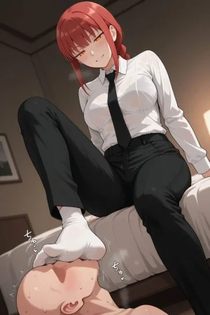 Ocha no ko Makima legs - Page 145