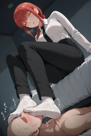 Ocha no ko Makima legs - Page 146