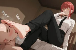 Ocha no ko Makima legs - Page 153