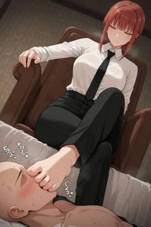 Ocha no ko Makima legs - Page 156