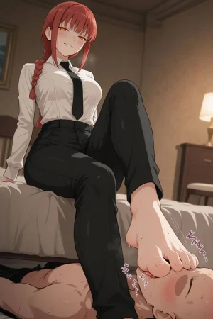 Ocha no ko Makima legs - Page 158