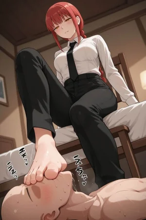 Ocha no ko Makima legs - Page 159