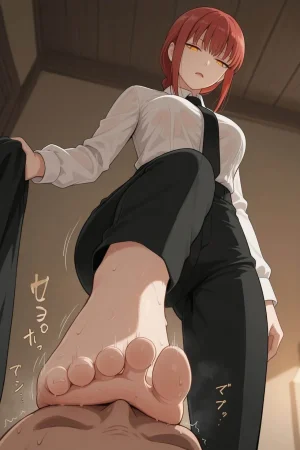 Ocha no ko Makima legs - Page 171