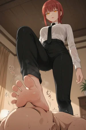 Ocha no ko Makima legs - Page 174