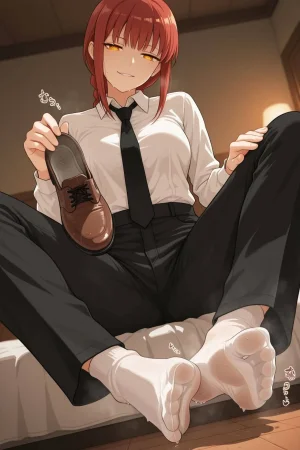 Ocha no ko Makima legs - Page 4