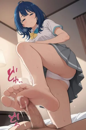 Ocha no ko Yanami legs - Page 89