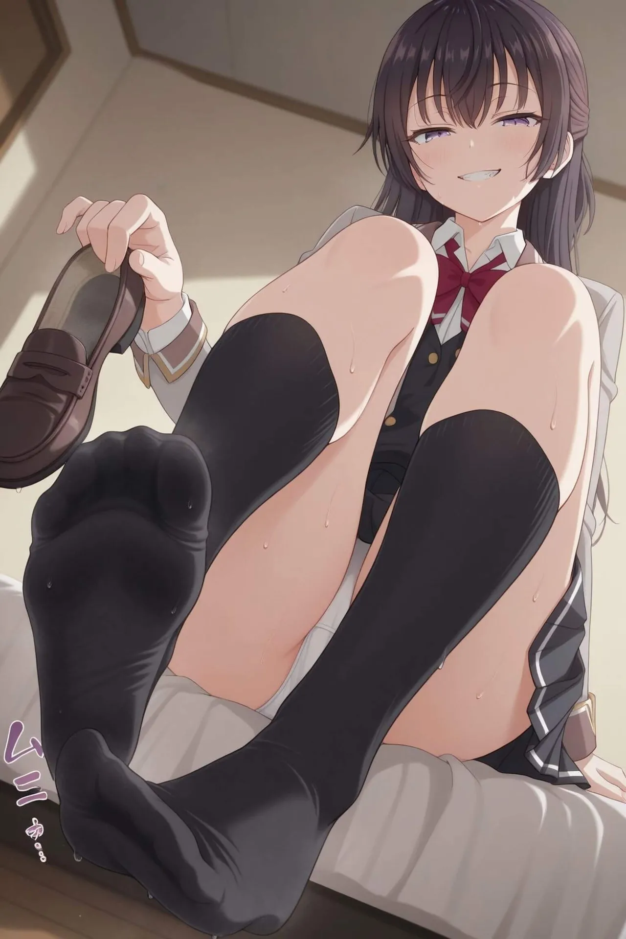 Ocha no ko Yuki Suou legs - Image 4