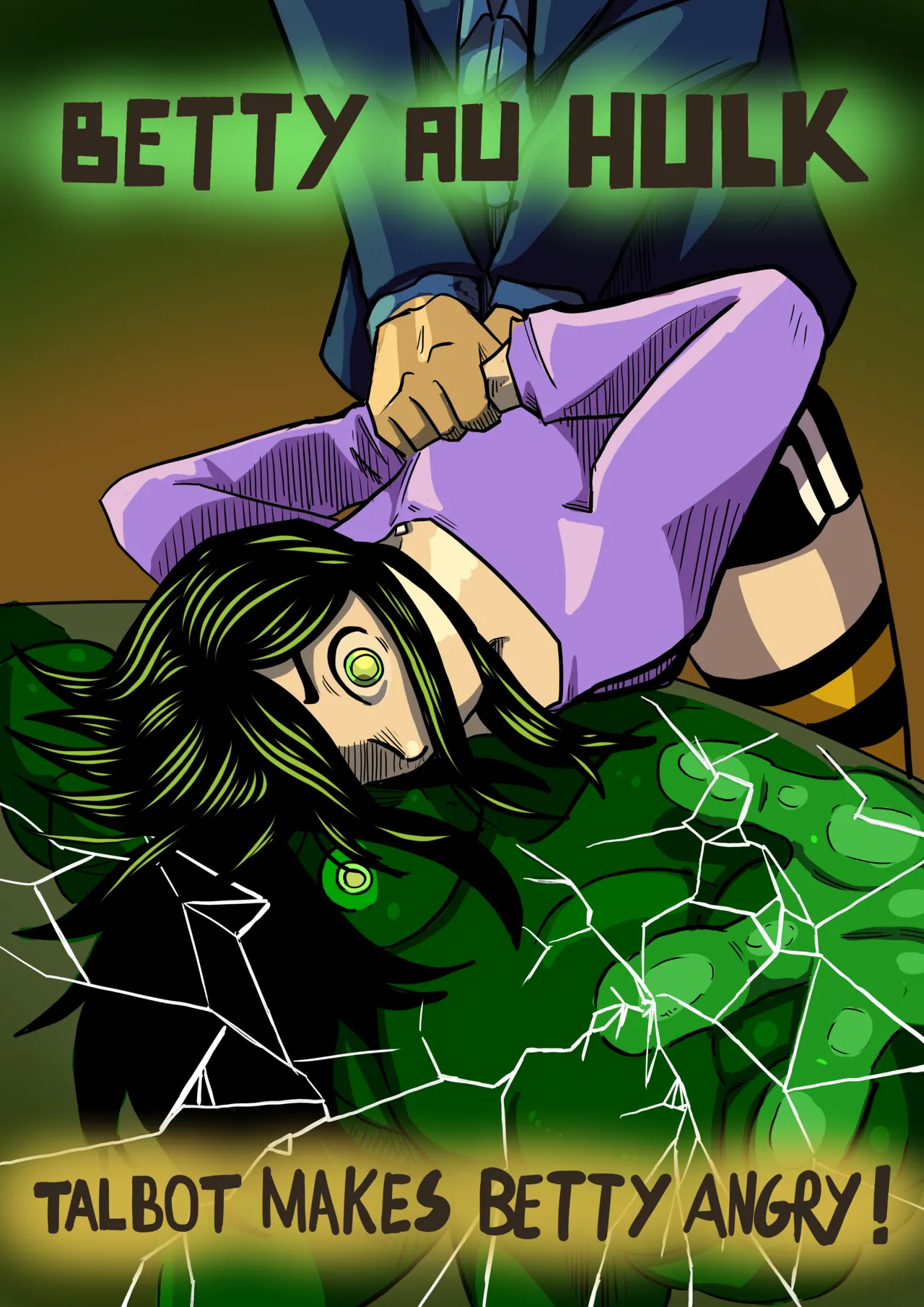 Odoruyama Betty Hulk AU Talbot Makes Betty Angry Old Version - Image 1