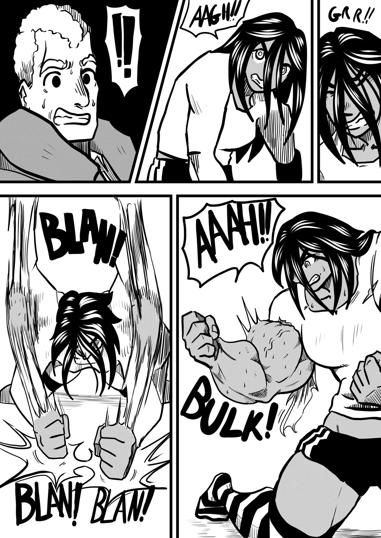 Odoruyama Betty Hulk AU Talbot Makes Betty Angry Old Version - Image 7