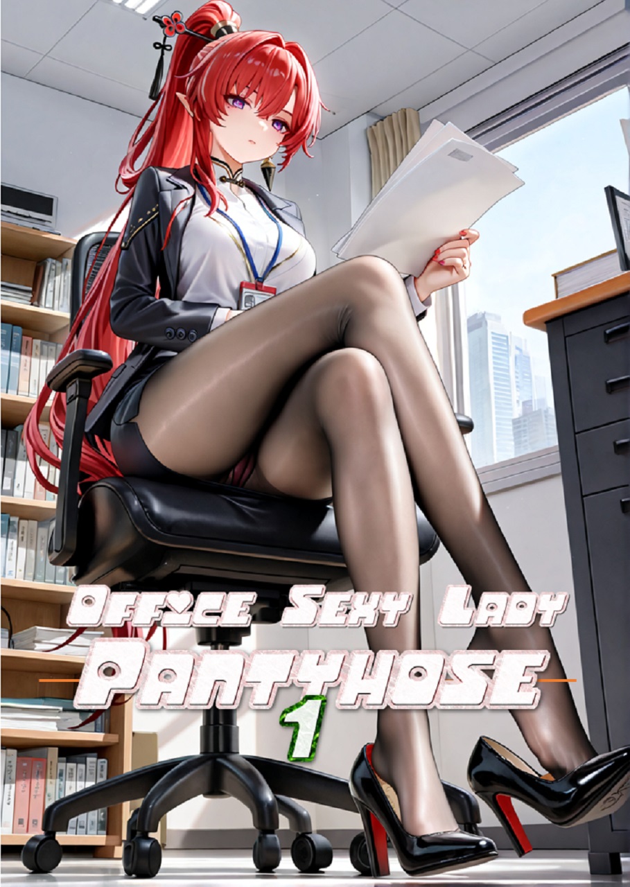 Office Sexy Lady, Pantyhose 01 A.I. - Image 1