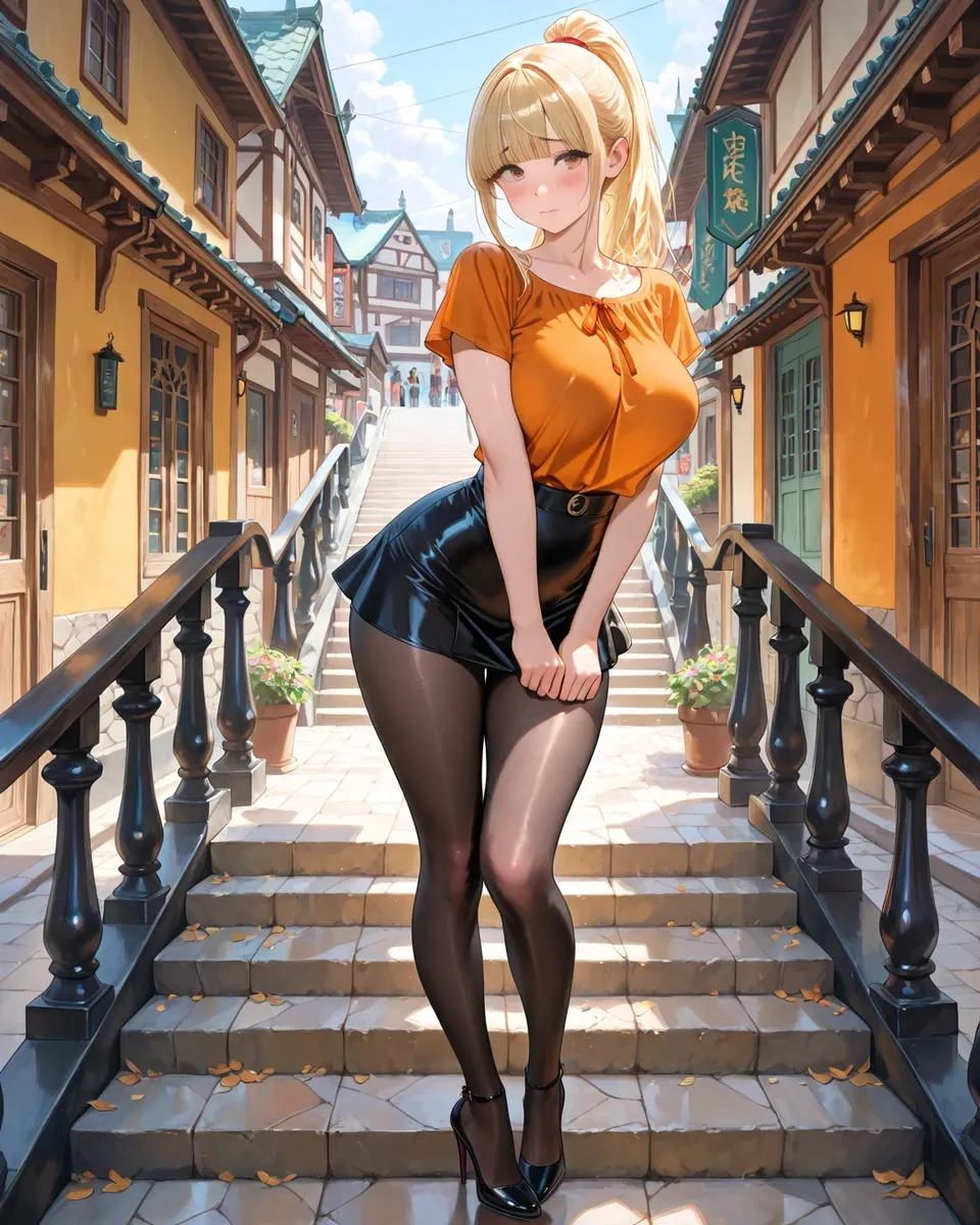 Office Sexy Lady, Pantyhose 01 A.I. - Image 178