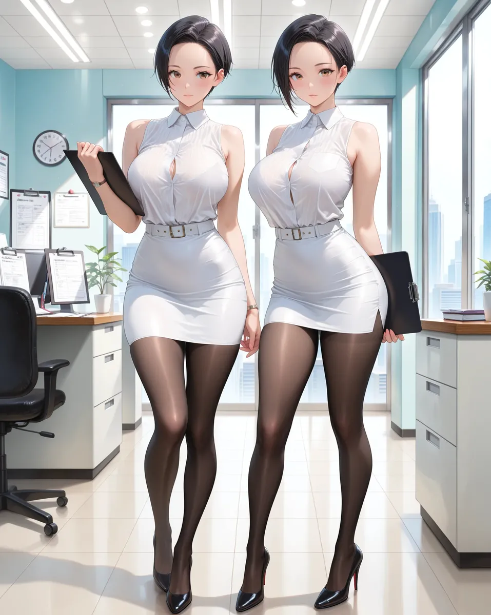 Office Sexy Lady, Pantyhose 01 A.I. - Image 196