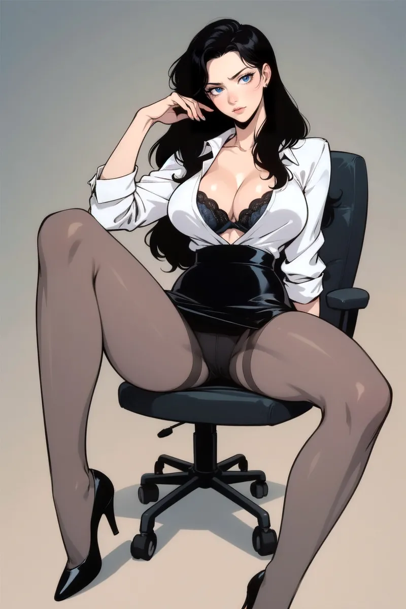 Office Sexy Lady, Pantyhose 01 A.I. - Image 20