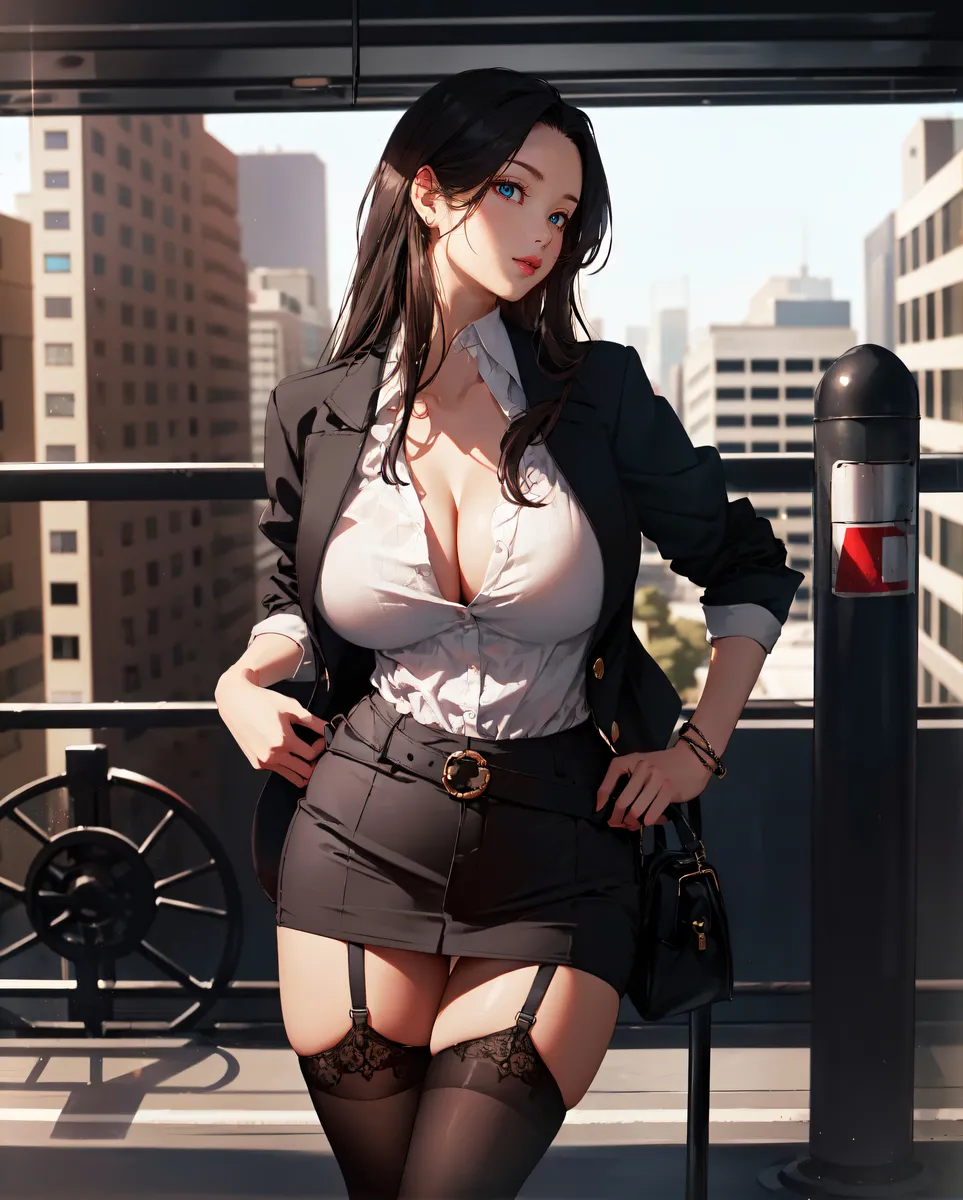 Office Sexy Lady, Pantyhose 01 A.I. - Image 4