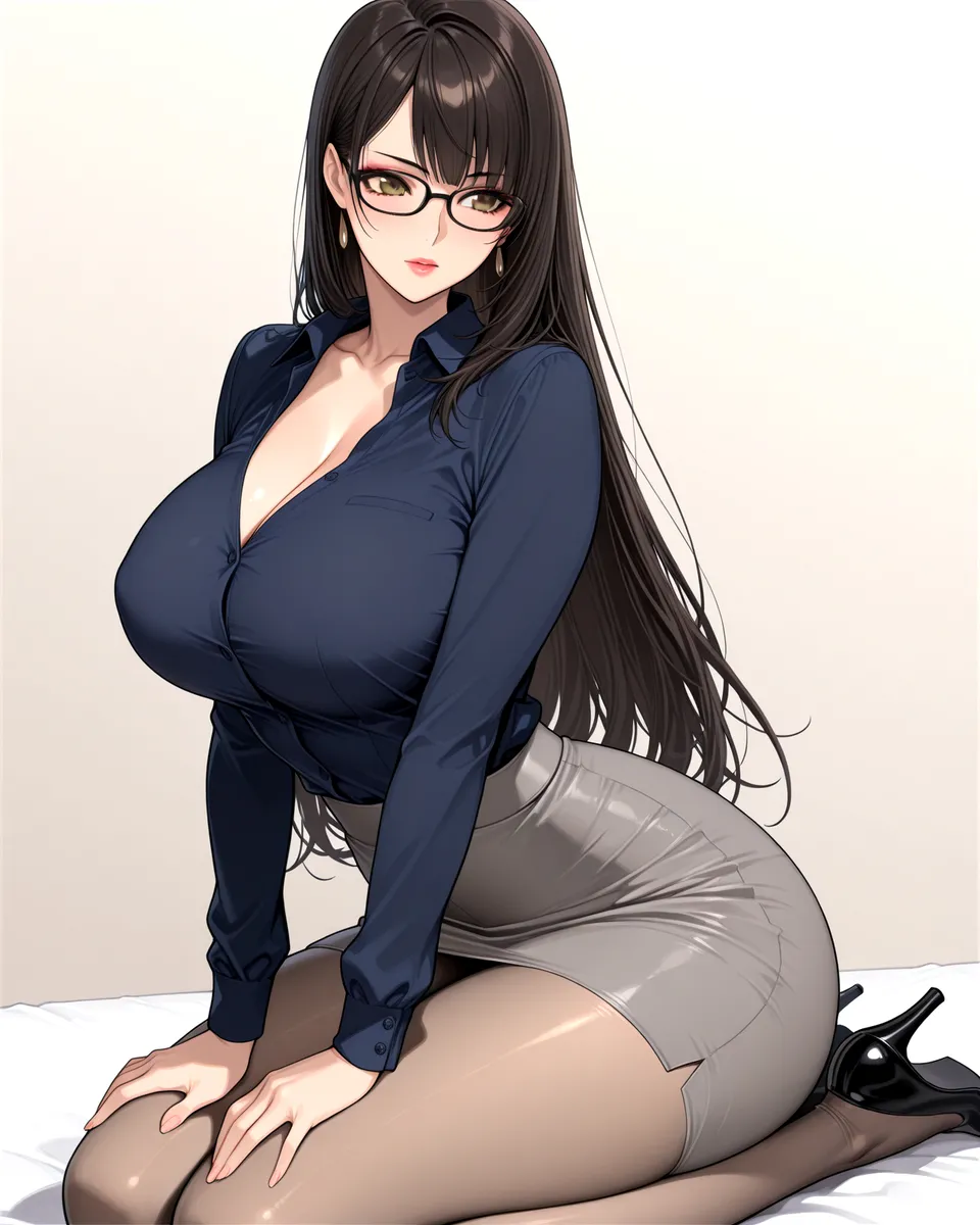 Office Sexy Lady, Pantyhose 01 A.I. - Image 40