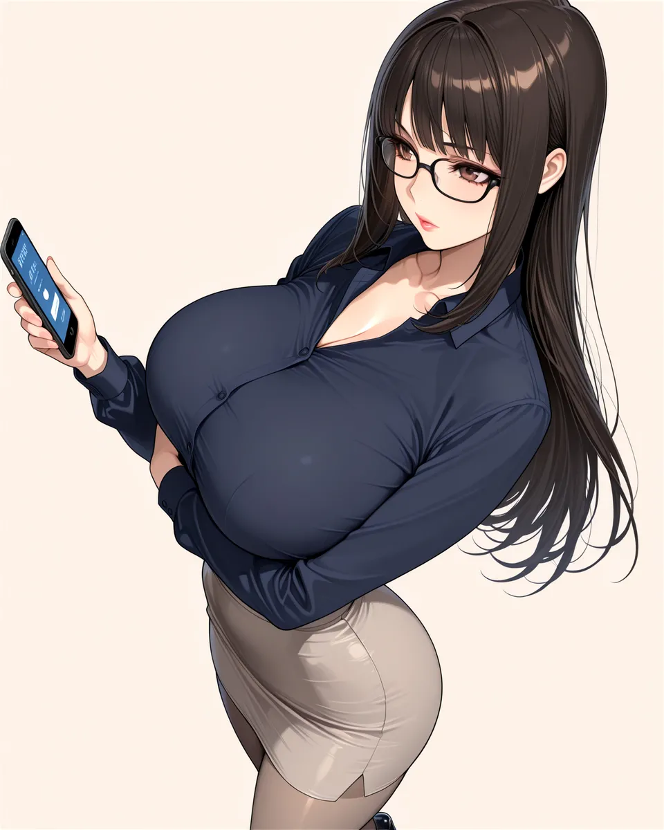 Office Sexy Lady, Pantyhose 01 A.I. - Image 54