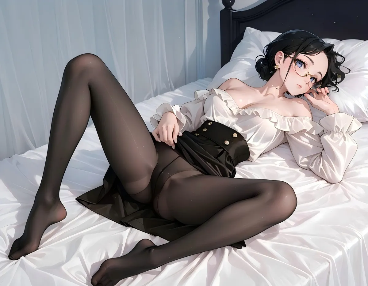 Office Sexy Lady, Pantyhose 01 A.I. - Image 65