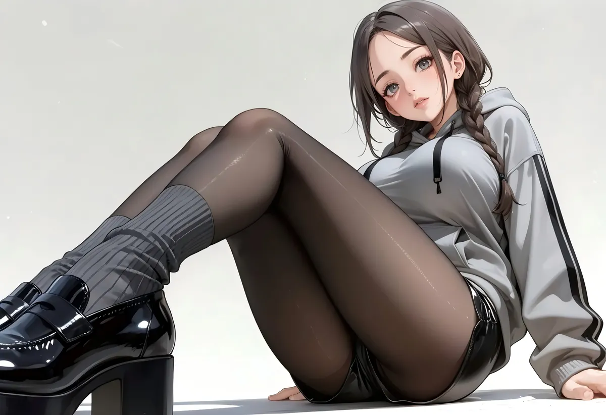 Office Sexy Lady, Pantyhose 01 A.I. - Image 91