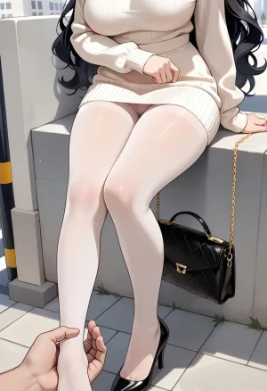 Office Sexy Lady, Pantyhose 01 A.I. - Page 144