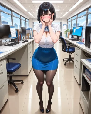 Office Sexy Lady, Pantyhose 01 A.I. - Page 190