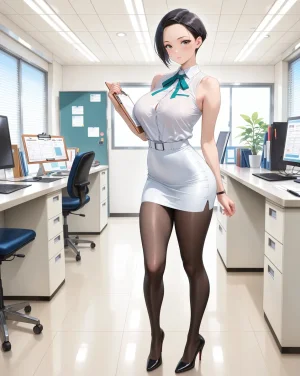 Office Sexy Lady, Pantyhose 01 A.I. - Page 194