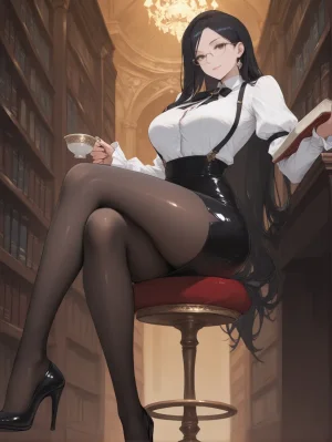 Office Sexy Lady, Pantyhose 01 A.I. - Page 31