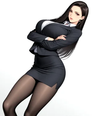 Office Sexy Lady, Pantyhose 01 A.I. - Page 39