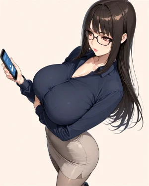 Office Sexy Lady, Pantyhose 01 A.I. - Page 54