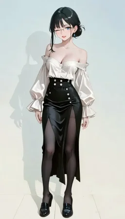 Office Sexy Lady, Pantyhose 01 A.I. - Page 61