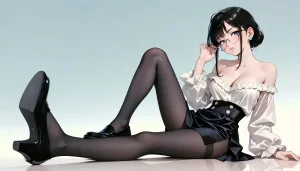 Office Sexy Lady, Pantyhose 01 A.I. - Page 63