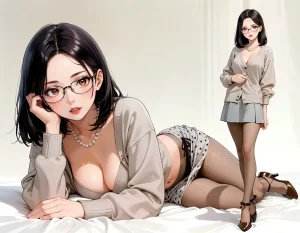 Office Sexy Lady, Pantyhose 01 A.I. - Page 67