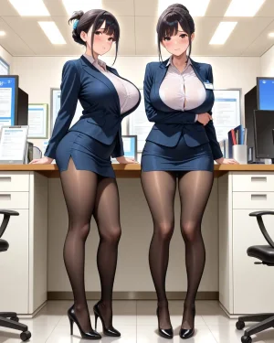 Office Sexy Lady, Pantyhose 01 A.I. - Page 79