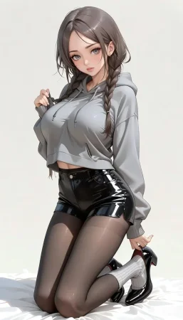 Office Sexy Lady, Pantyhose 01 A.I. - Page 87